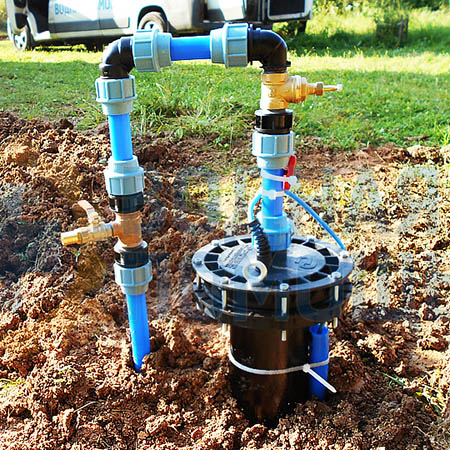 летнее обустройство скважины